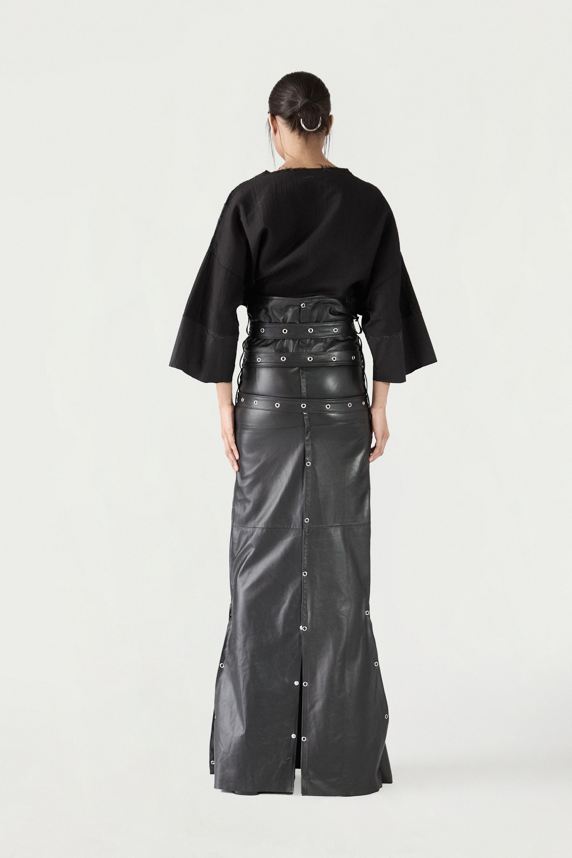 Leather Maxi Skirt