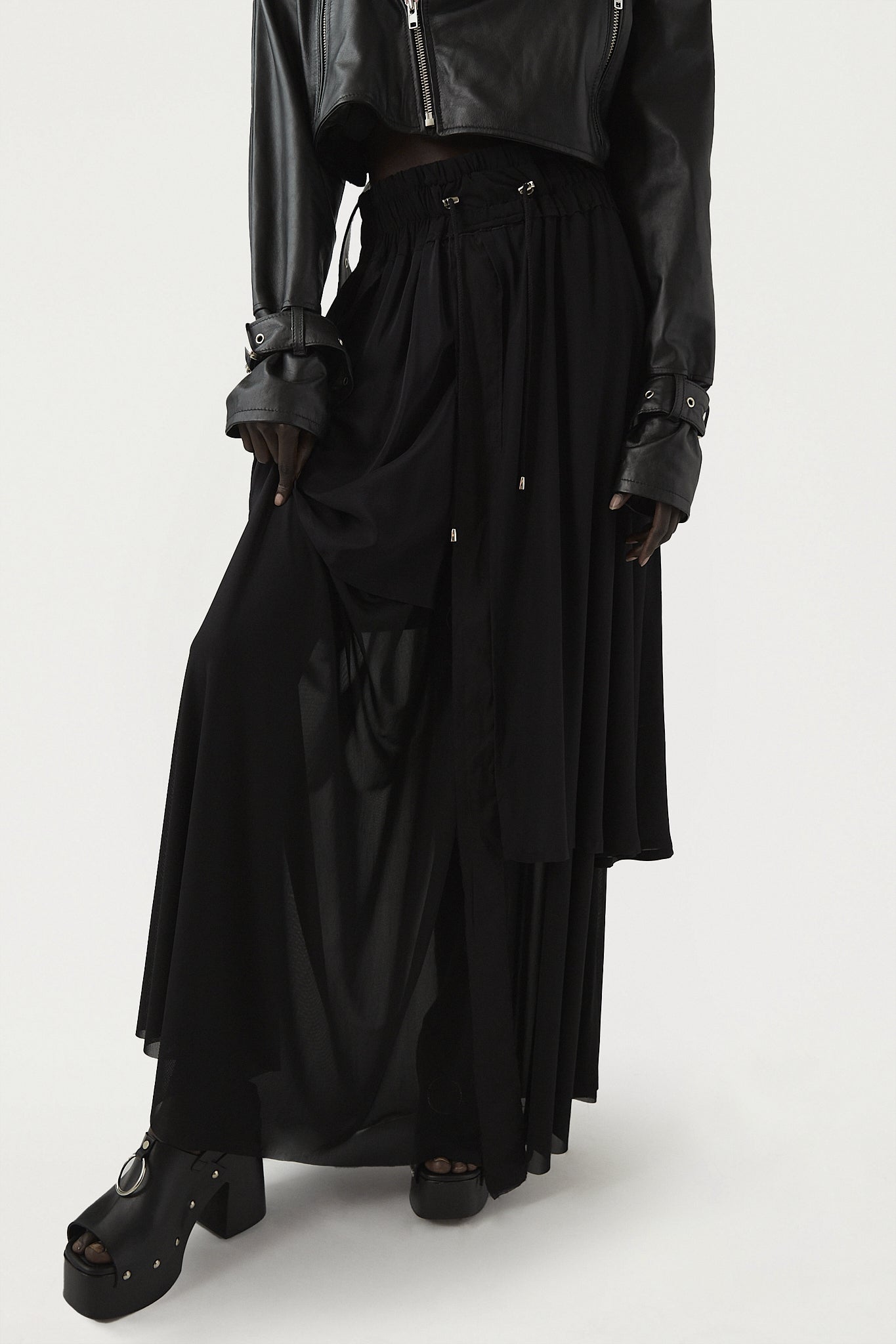 Panelled Skirt