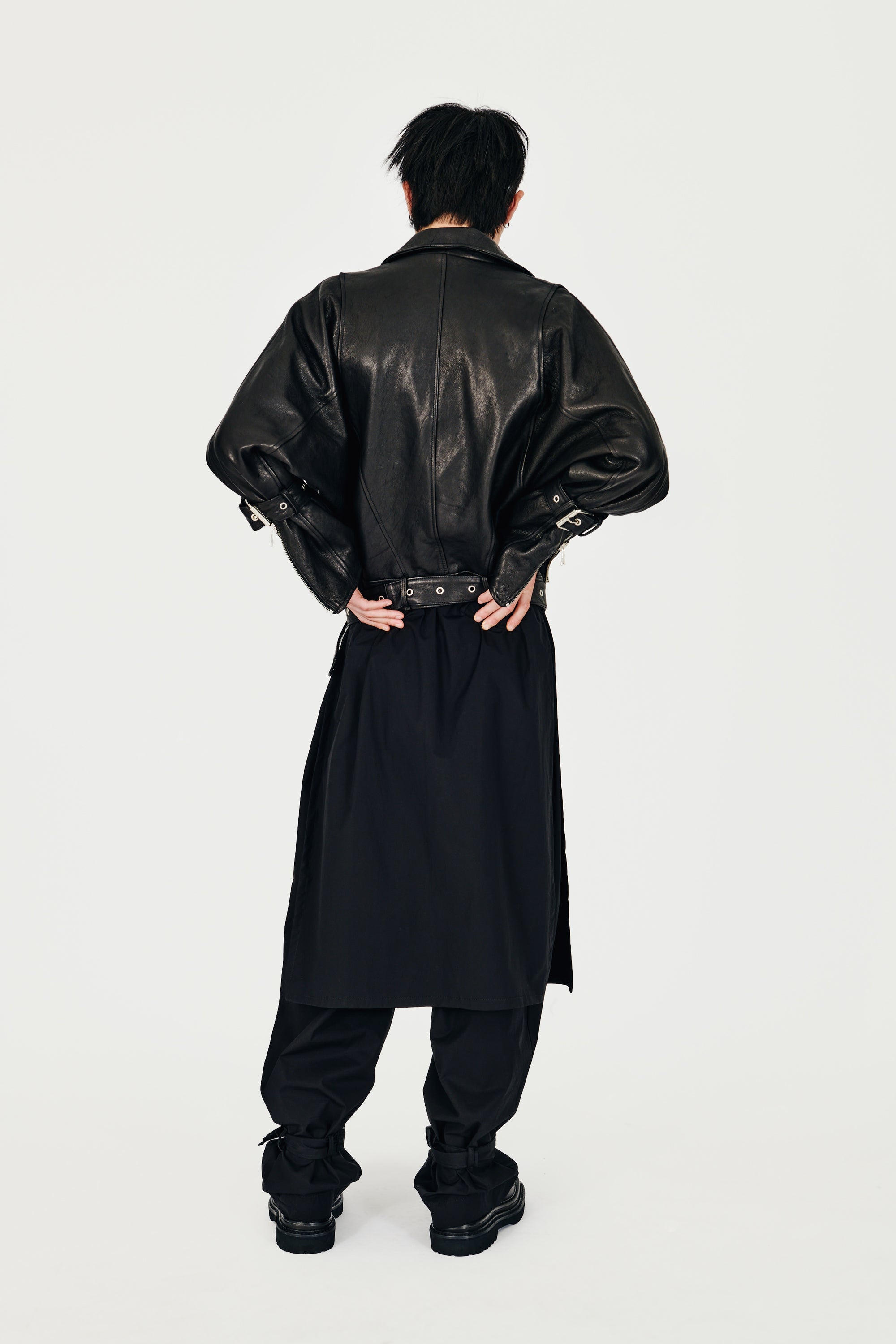 Zipped Biker Jacket