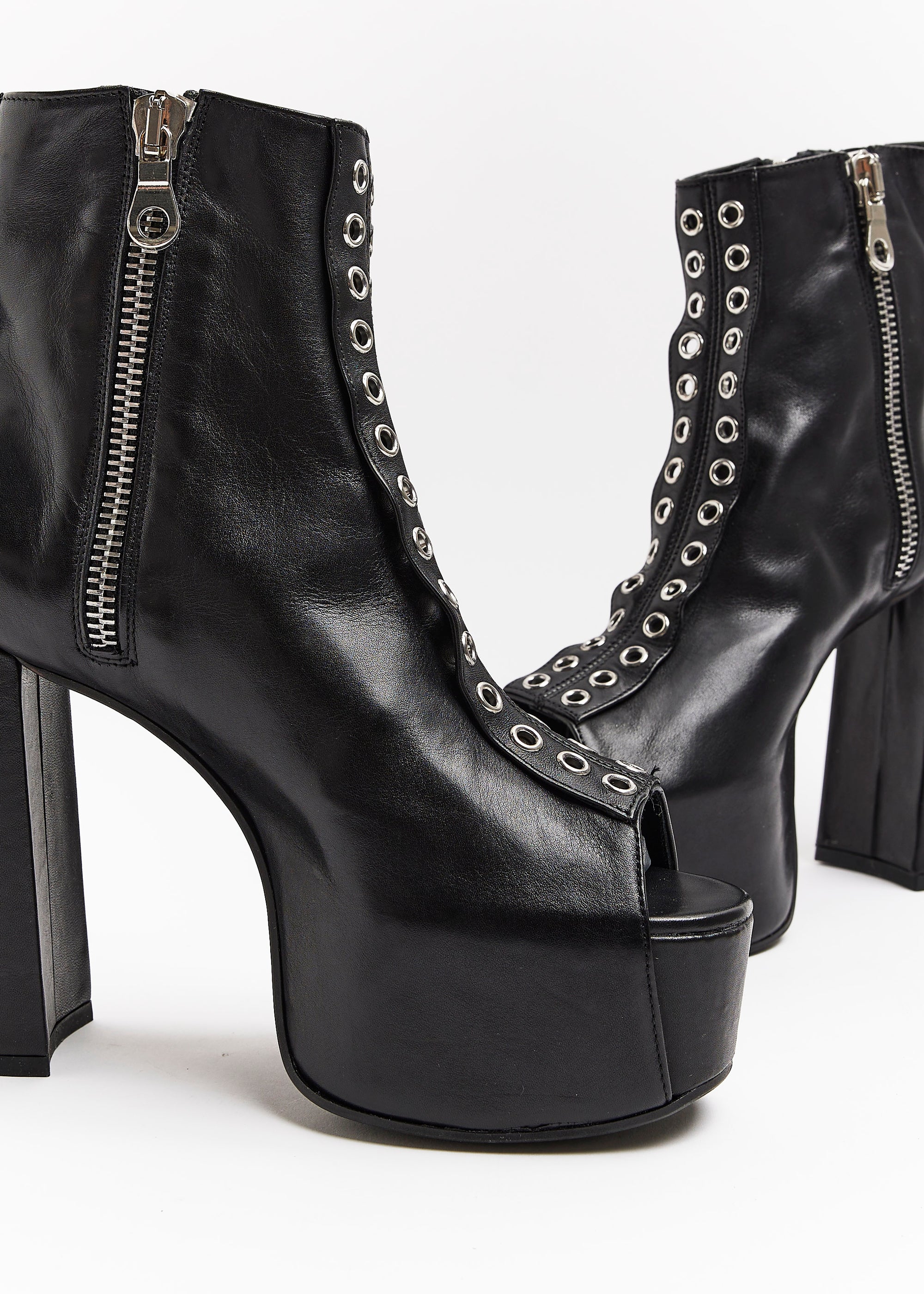 Open Cosmic Ankle Boots