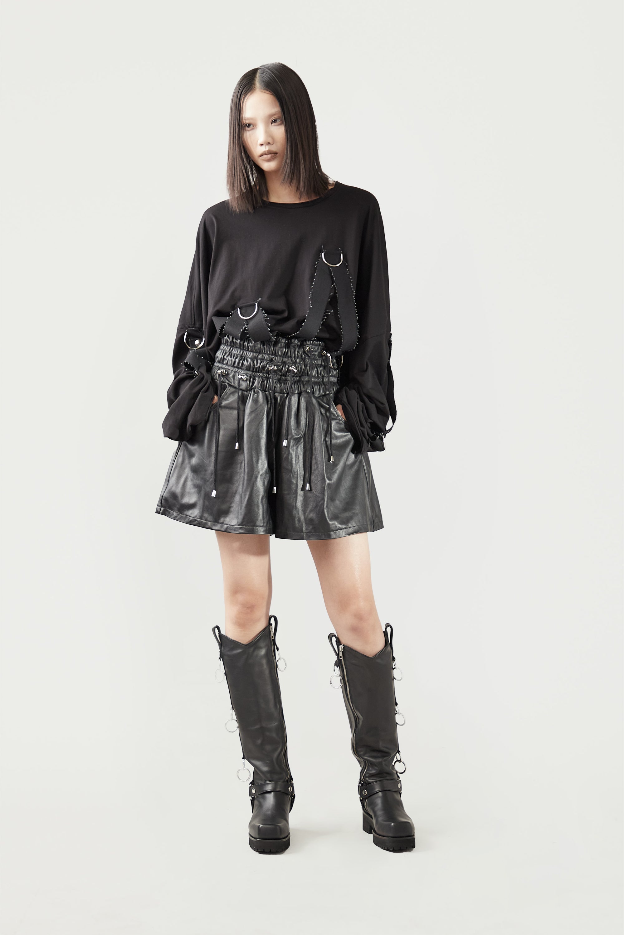 Leather Shorts