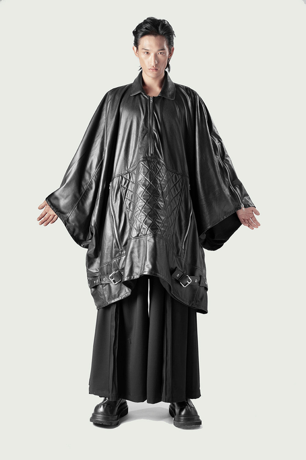 Leather Cape