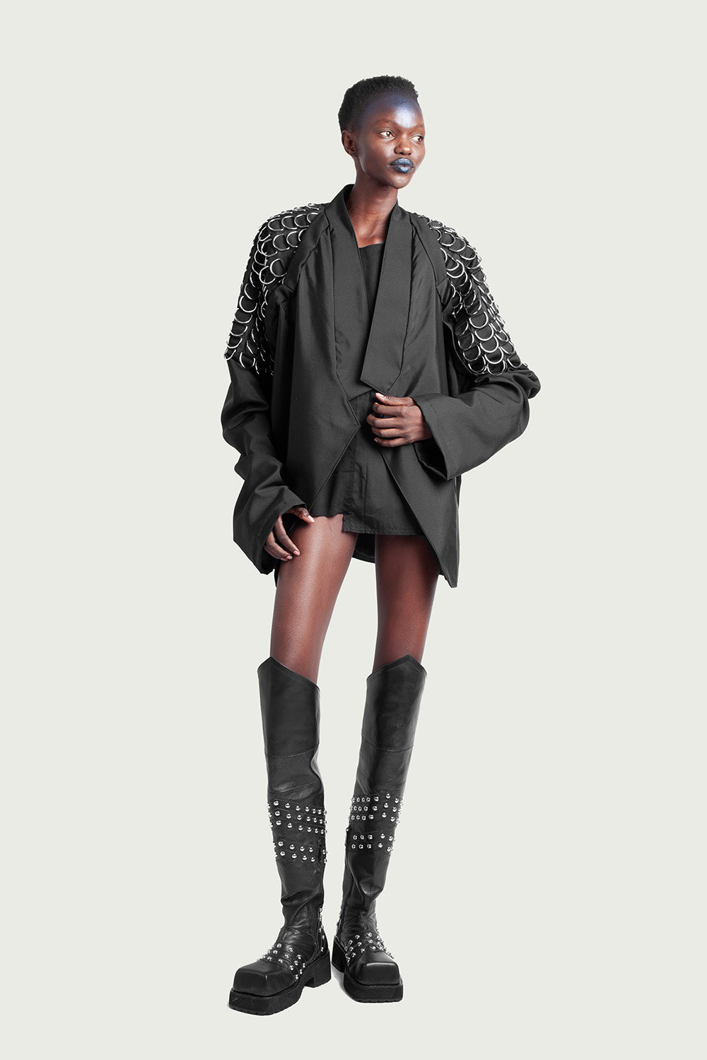 Tailored Silk Blazer