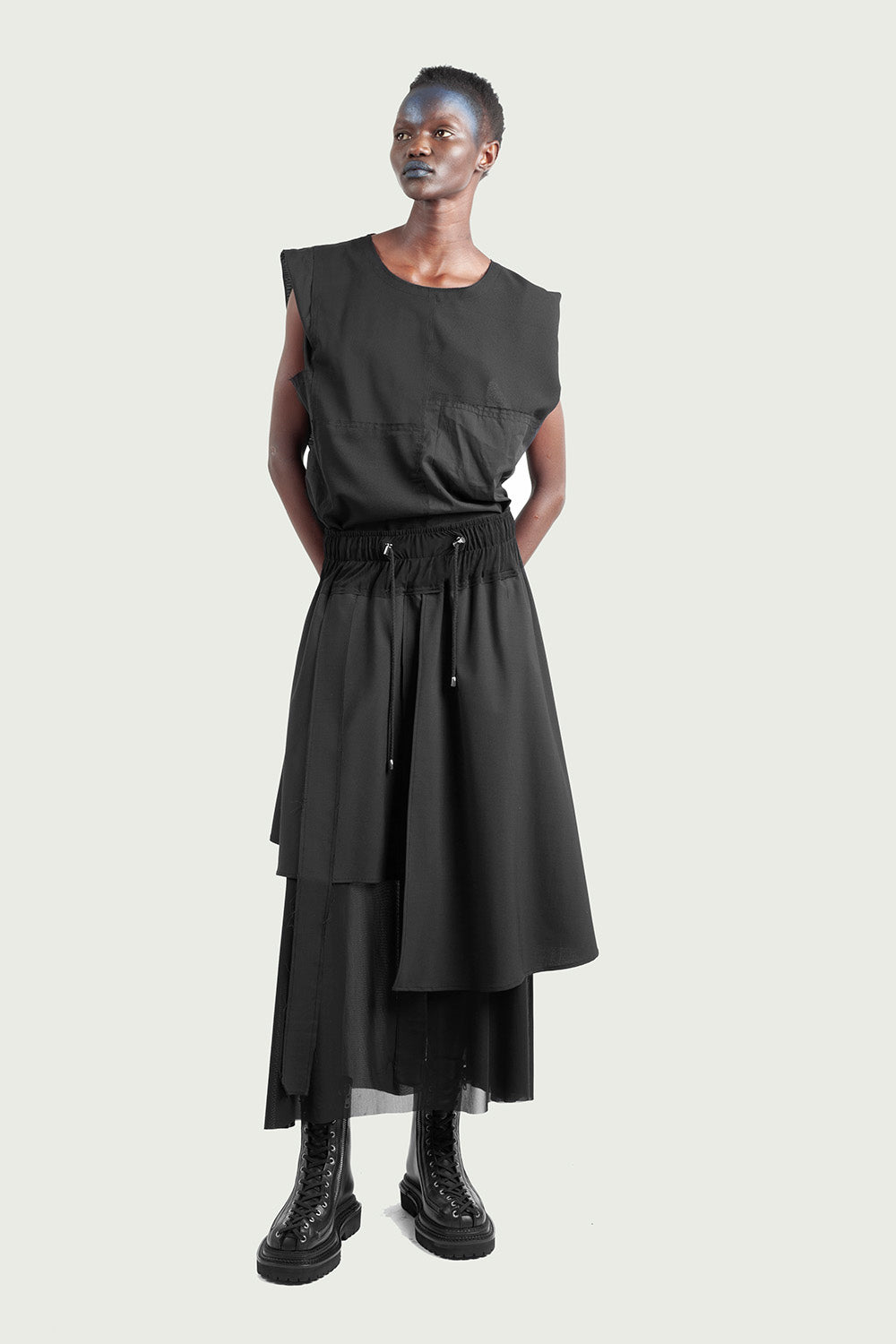 Panelled Skirt