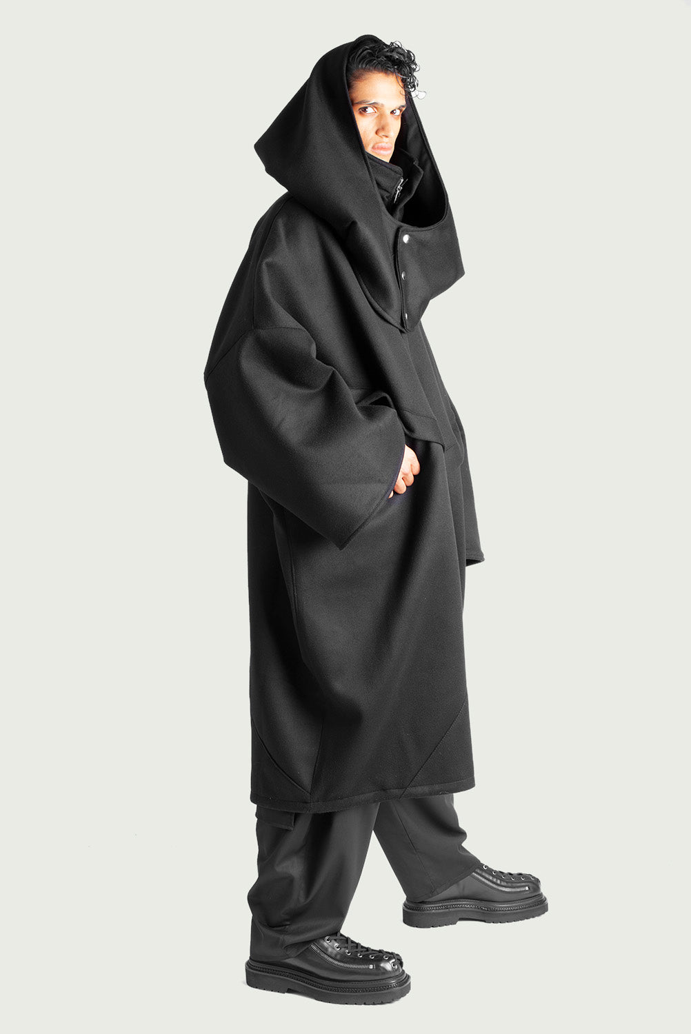 Oversized Hood Coat