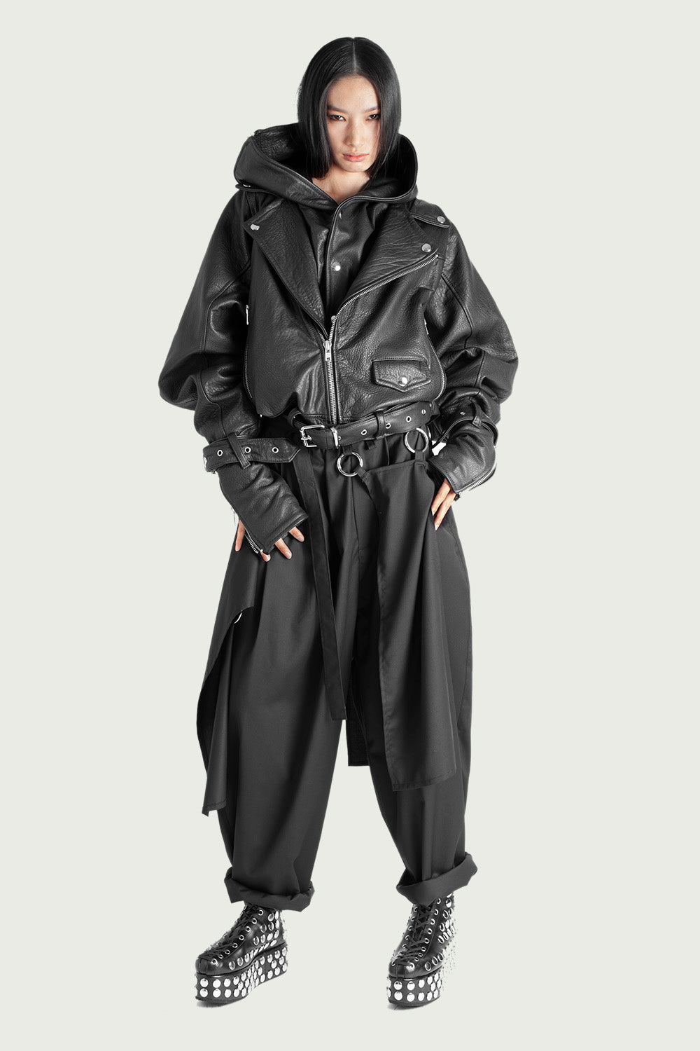 Leather Biker Jacket
