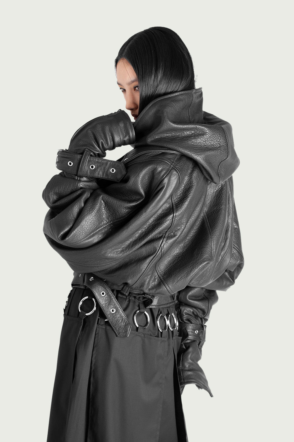 Leather Biker Jacket