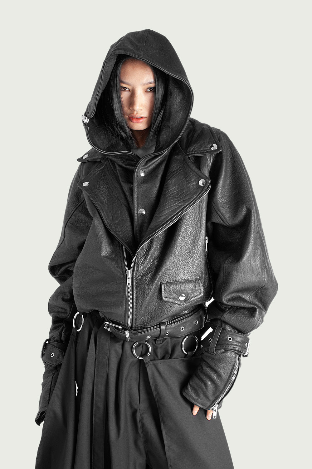 Leather Biker Jacket