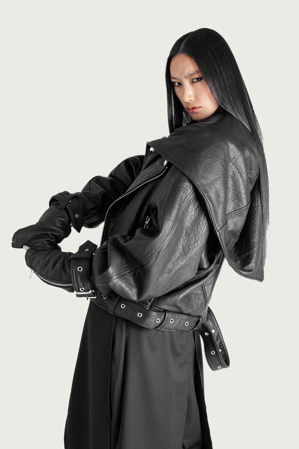 Leather Biker Jacket