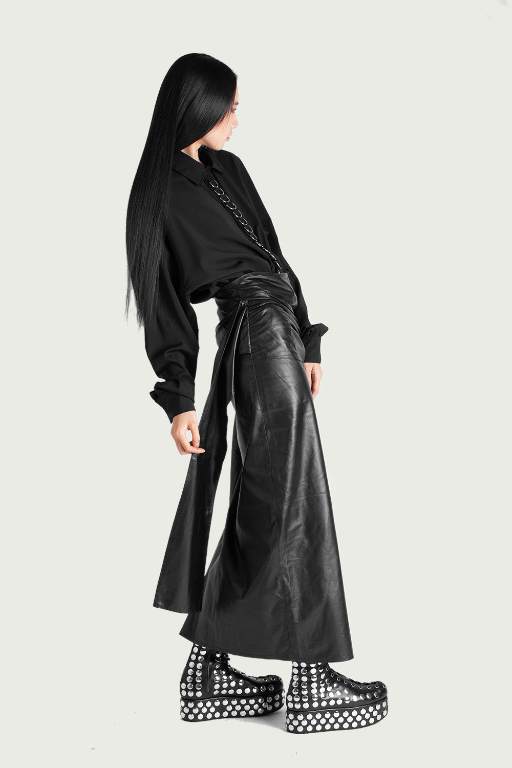Leather Skirt